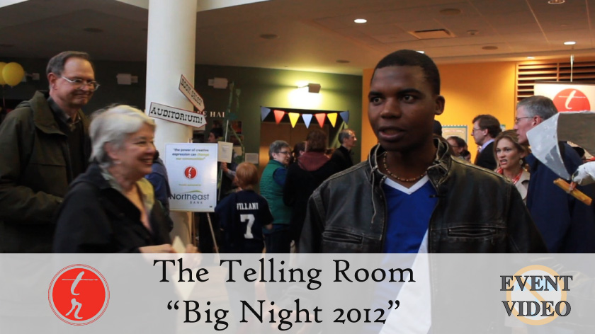 No Umbrella--Telling Room's Big Night 2012 event video